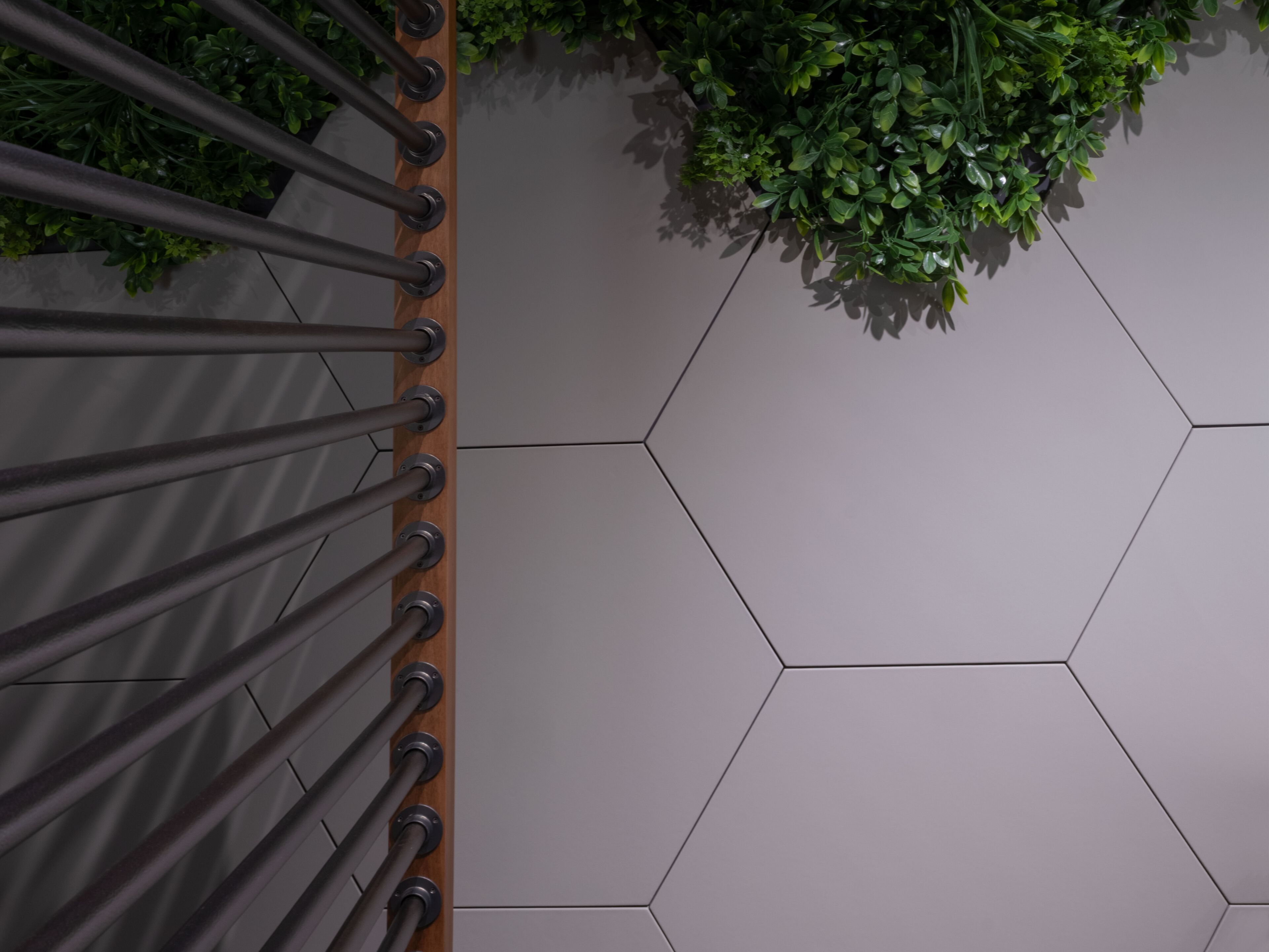 Обшивка из кожи Casa Covre HEXAGON ARCH-00151509