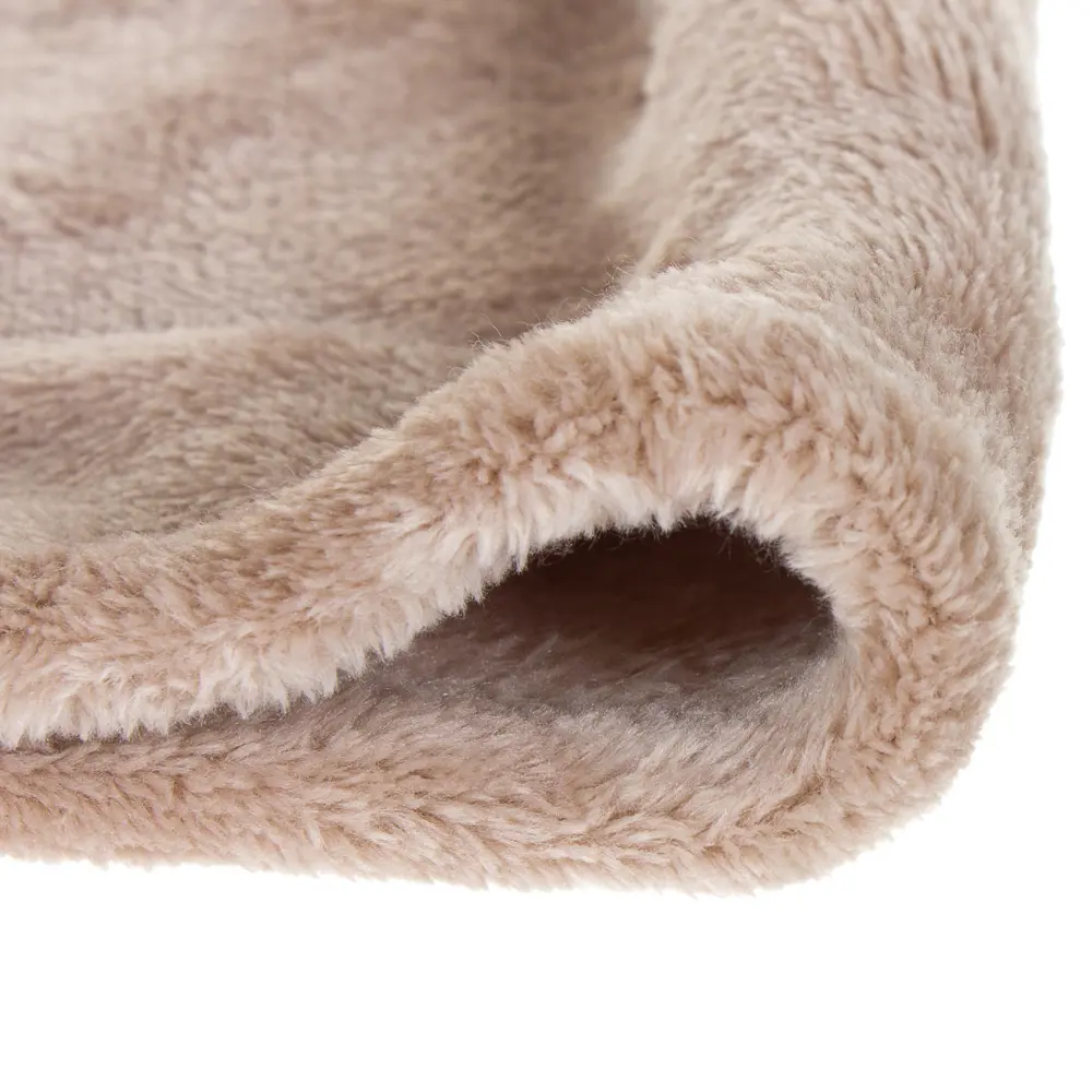 Плед «Prestige» 200х220 см микрофибра цвет бежевый BELEZZA STLM-2128328 - Вид №3