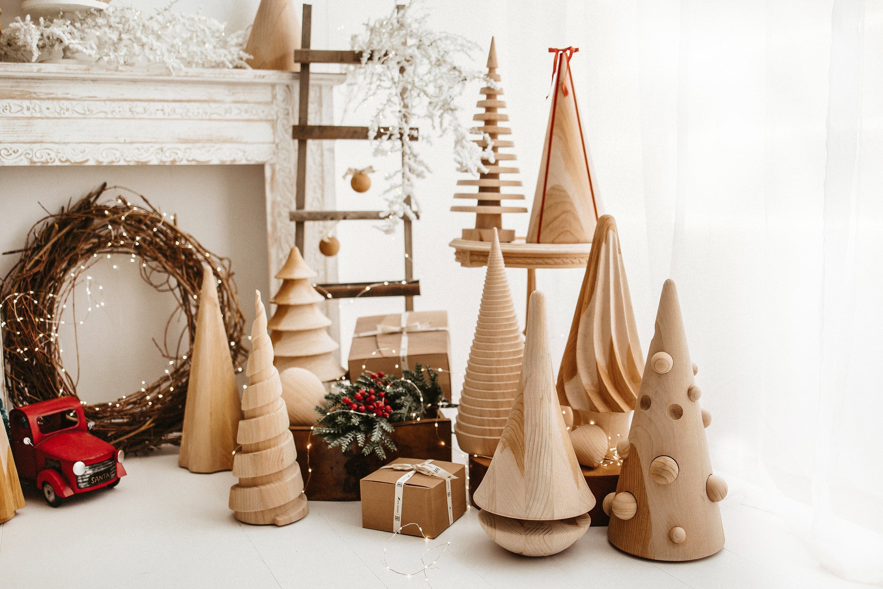 Рождественские украшения из кедра In Stock Riva1920 ARCH-00113046 - Вид №4