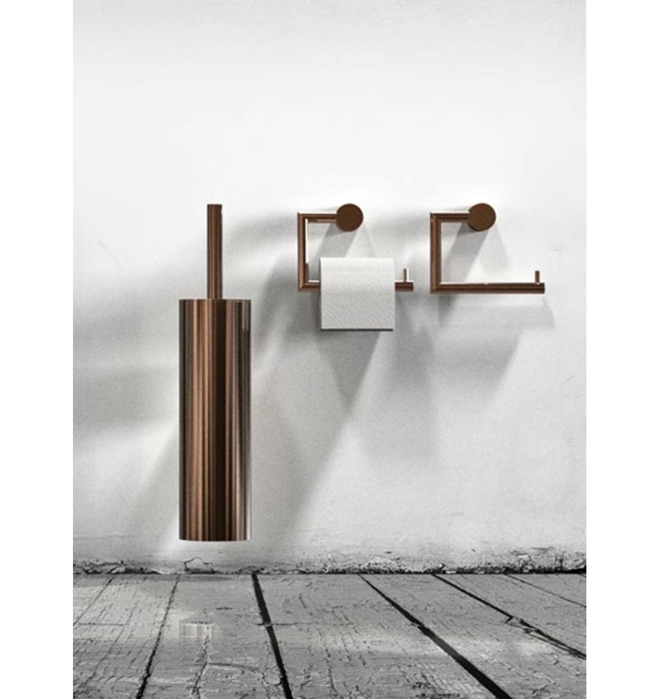 FROST Ершик 2 настенный » медь Нержавеющая сталь Медь N1911-C  - Вид №1