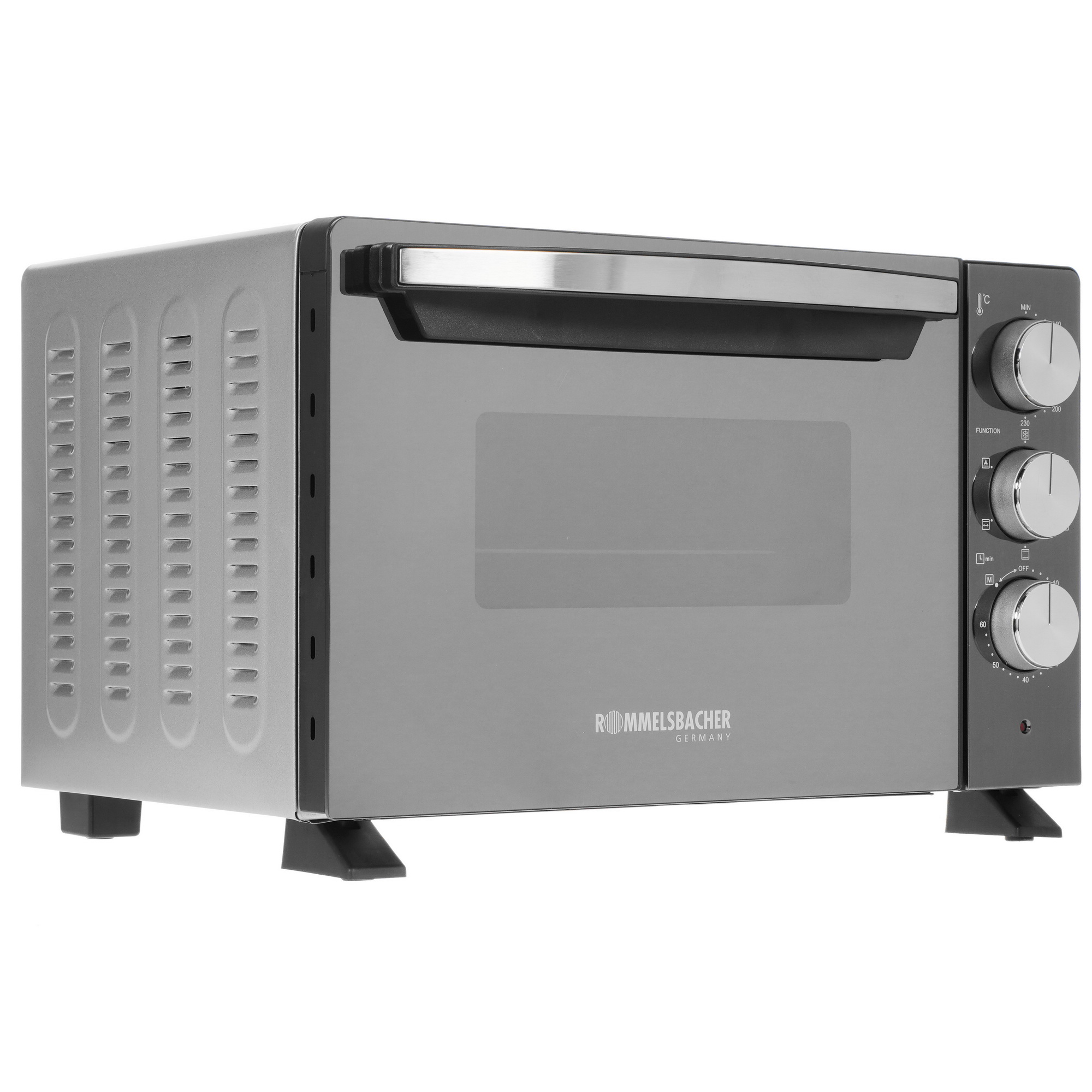 5327204 Мини-печь Rommelsbacher BGS 1400 серебристый STDN-0030560 - Вид №1