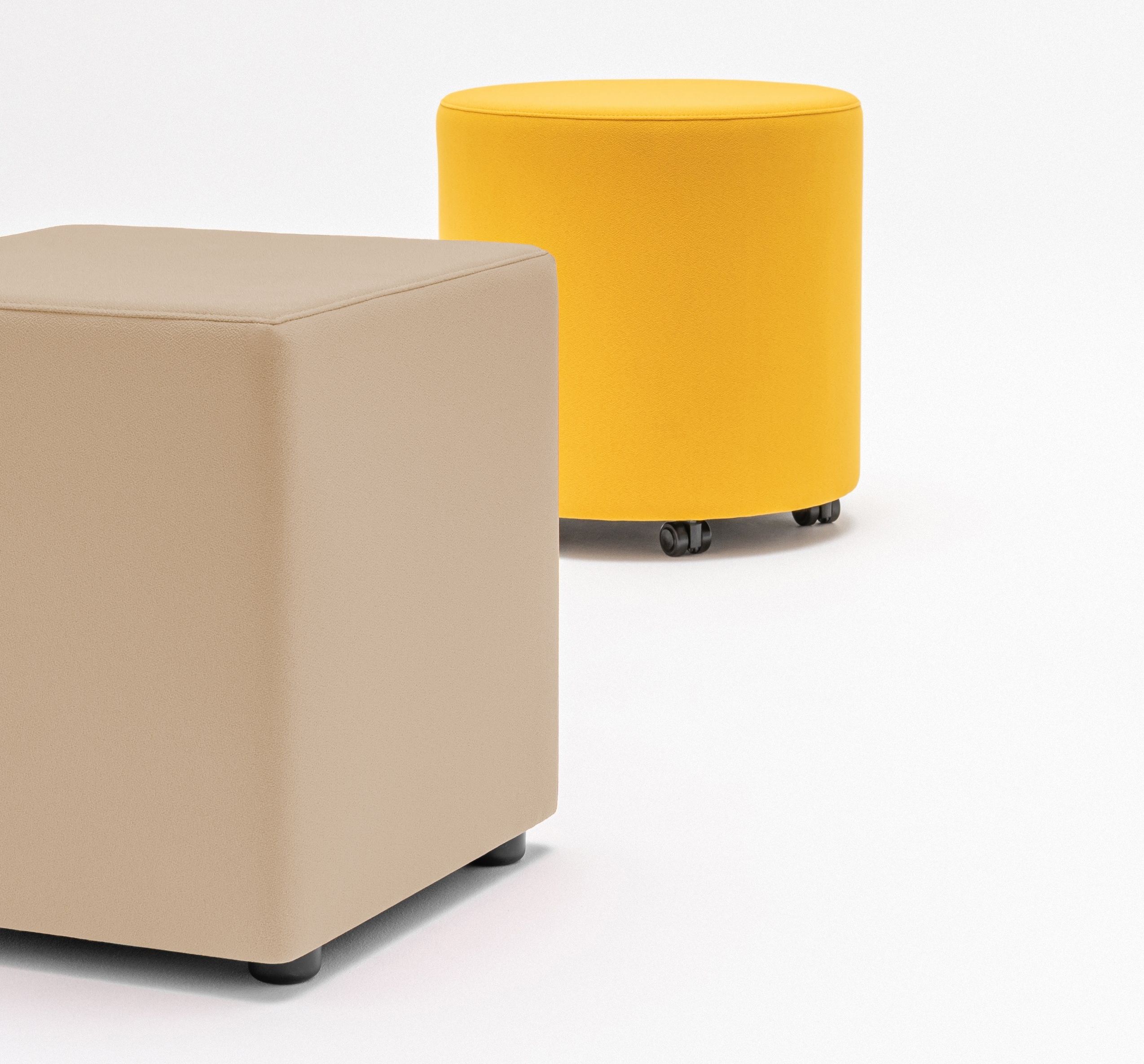 Круглый пуф из ткани MDD Mix ARCH-00032658 - Вид №10