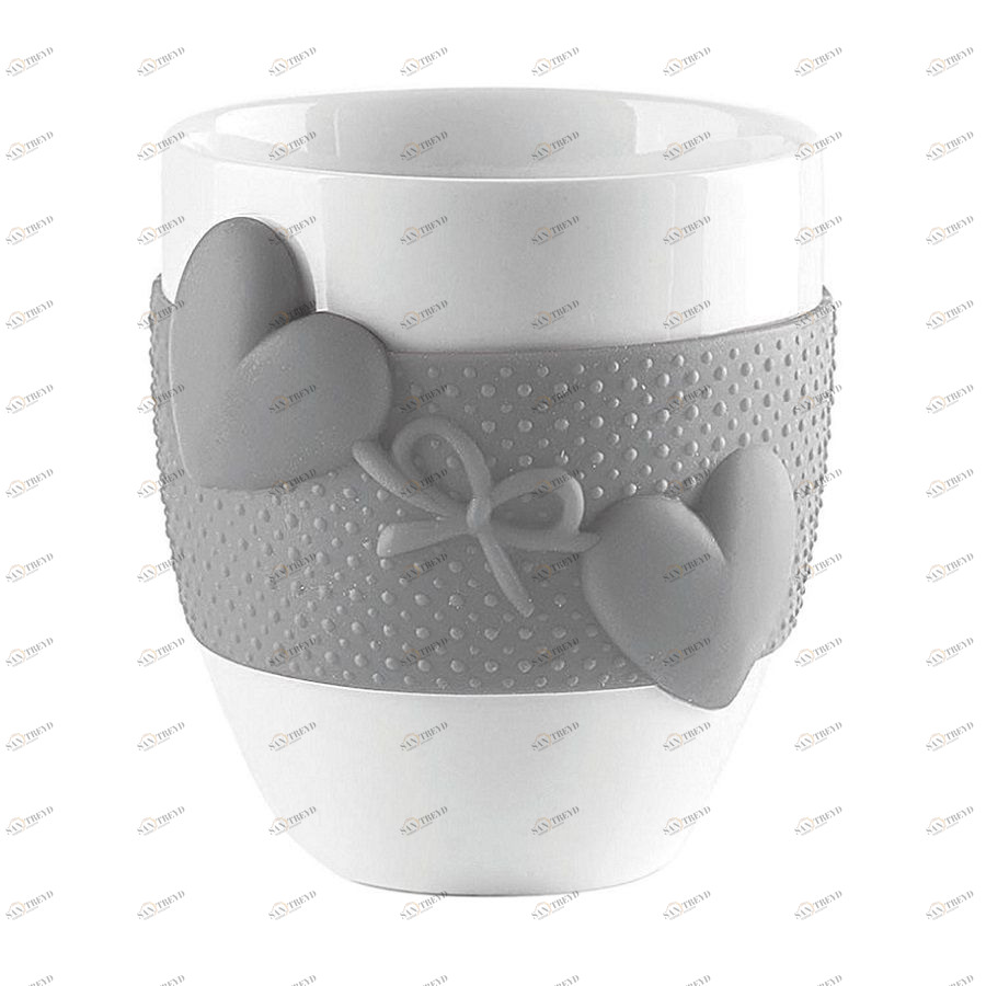 Кружка Love серая Guzzini 11510033