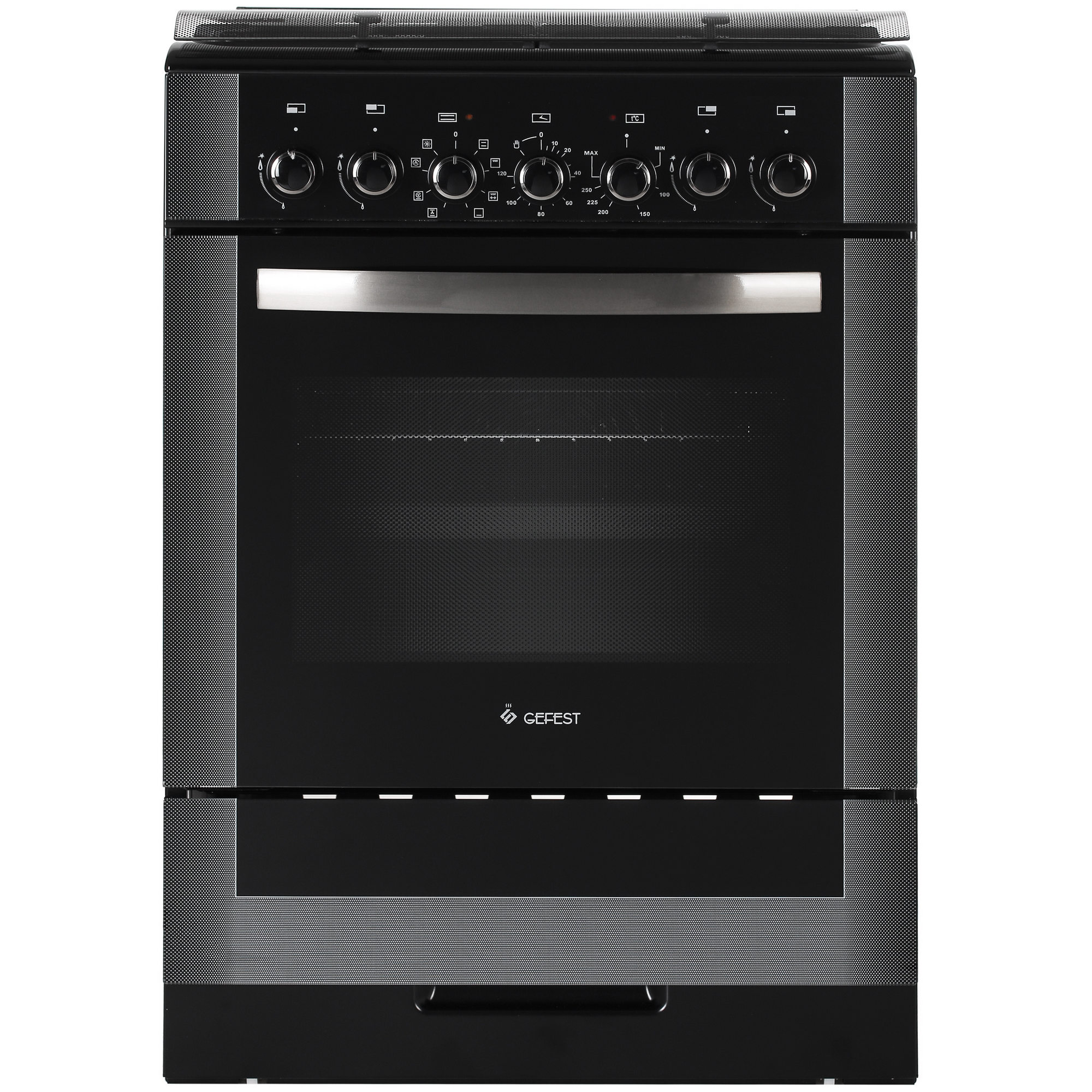 9905000 Комбинированная плита Gefest ПГЭ 6302-03 0046 черный STDN-0095334