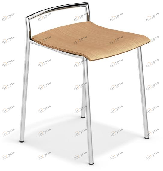 Casala Низкий деревянный табурет Feniks barstool 1466-05