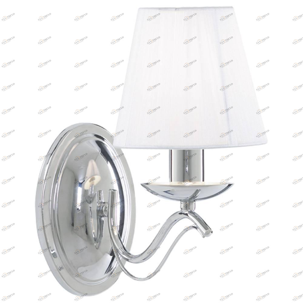 Бра Arte Lamp Domain A9521AP-1CC ARTE LAMP  078173 Белый;серебро 