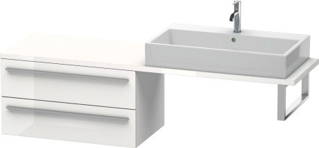 XL542908585 Шкафчик для компактной консоли X-Large #XL5429 800 x 478 мм Белый глянцевый лак Duravit - Вид №2