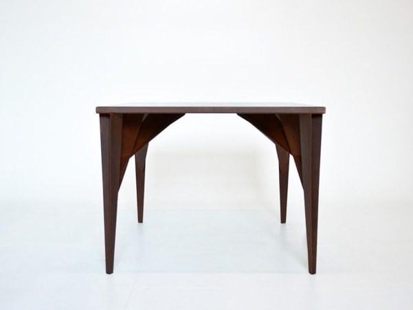 TrackDesign Прямоугольный стол из стали Corten ™ и закаленного стекла  Tt0667002  - Вид №6