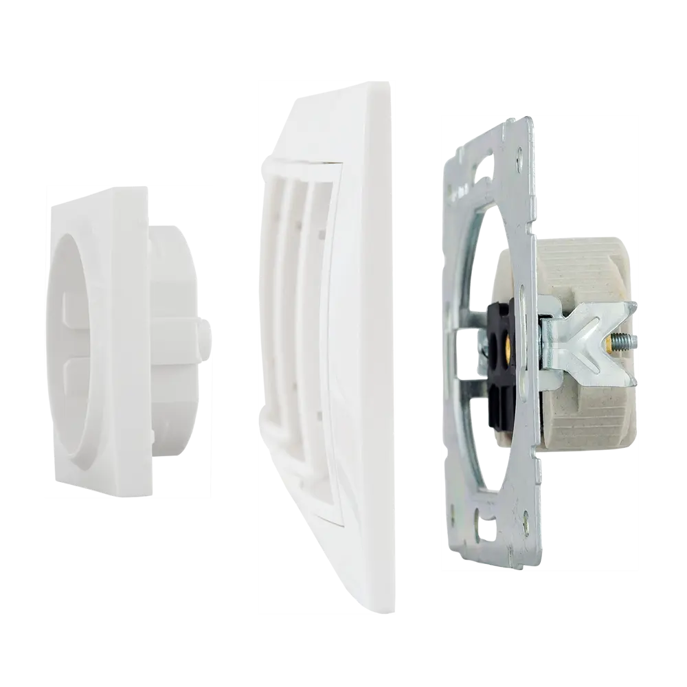 TDM ELECTRIC Рамка для розеток горизонтальная на 3 поста белая 85591182 Таймыр STLM-0064408 - Вид №3