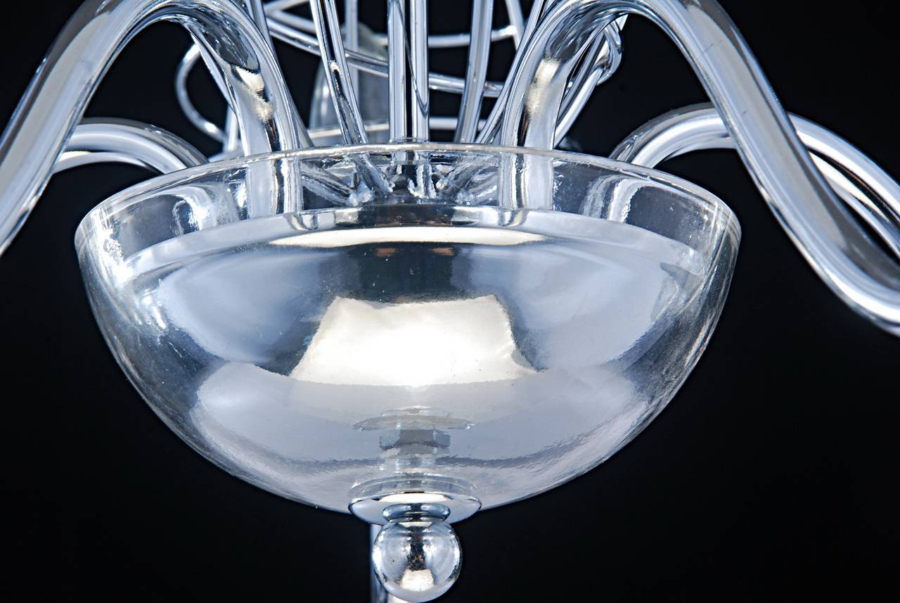 Подвесная люстра Arte Lamp Cage A4320LM-5CC ARTE LAMP ДИЗАЙНЕРСКИЕ, CAGE 056535 Хром  - Вид №1