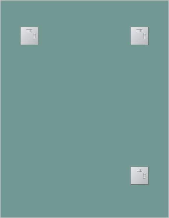 BY 0834 Зеркало с зеркальным обрамлением EVOFORM Style - Вид №2