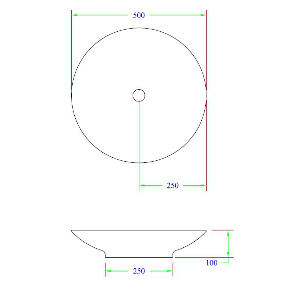 25363 Накладная раковина на столешницу  овальная Ceramica Hidra  - Вид №1