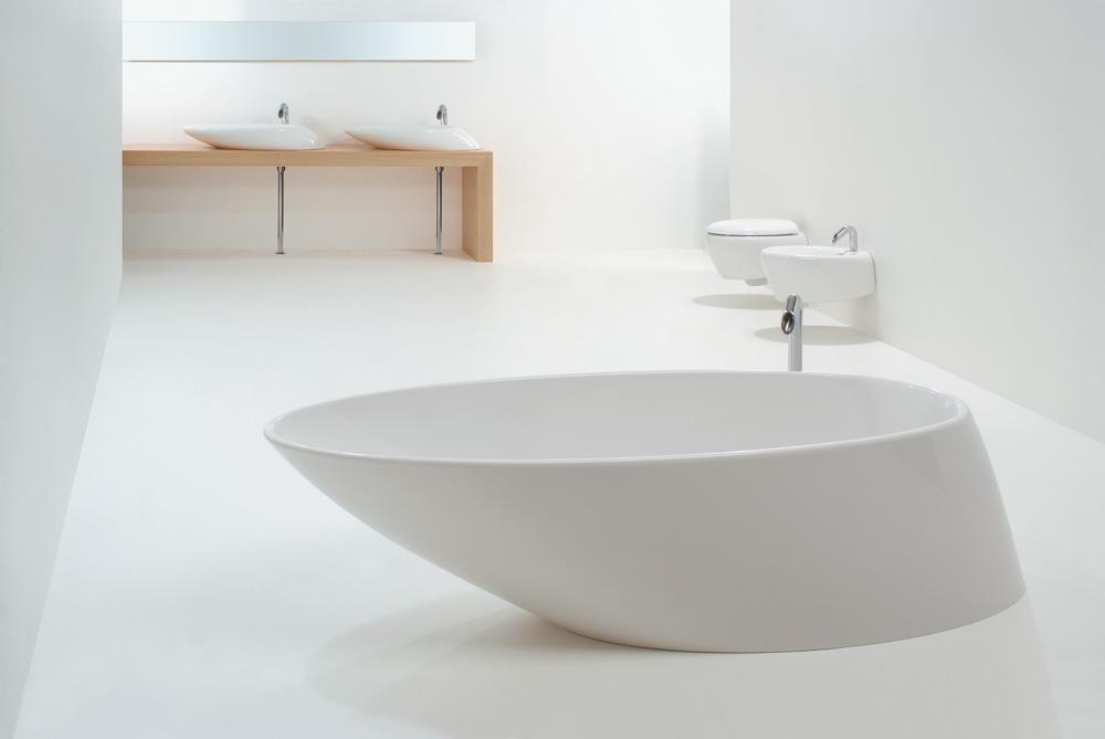 TOVA2050 Отдельностоящая ванна из из искусственного камня GSG CERAMIC TOUCH - Вид №2