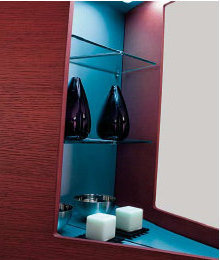 CL53 CALLA Комплект мебели для ванной комнаты 130 см ARDECO Ardeco S. R. L 42383 - Вид №3