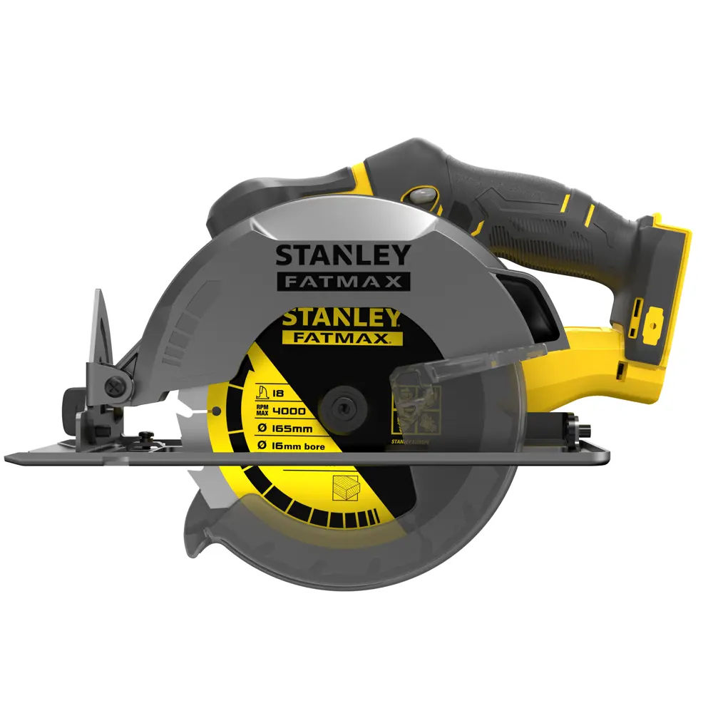 Пила циркулярная аккумуляторная Stanley Fatmax SFMCS500B, 18 В Li-ion без АКБ и ЗУ, 165 мм STLM-2169944 - Вид №1