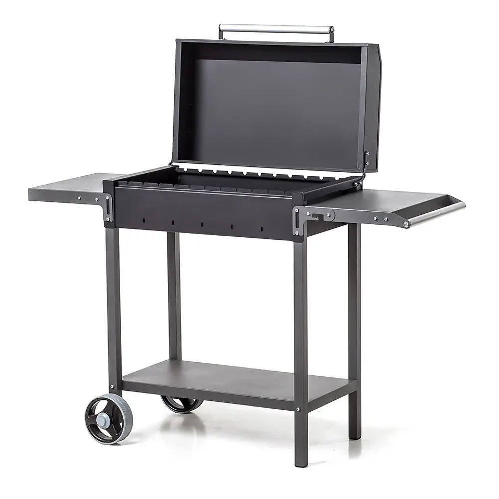 Передвижной гриль-мангал NATERIAL МАН 203 с крышкой и полками 17636486 STLM-0008452 - Вид №1