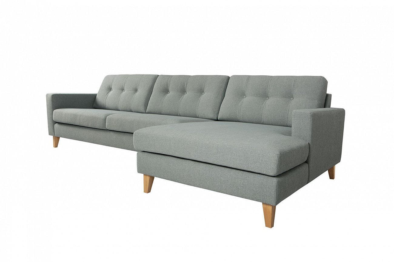 Диван Giorgio угловой серо-голубой SITS ДИЗАЙНЕРСКИЕ, GIORGIO 192006 Серый  - Вид №3