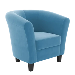 Кресло полиэстер Seasons Марсель CAMARO21 голубое 85x73x77 см 85098310 STLM-2037948