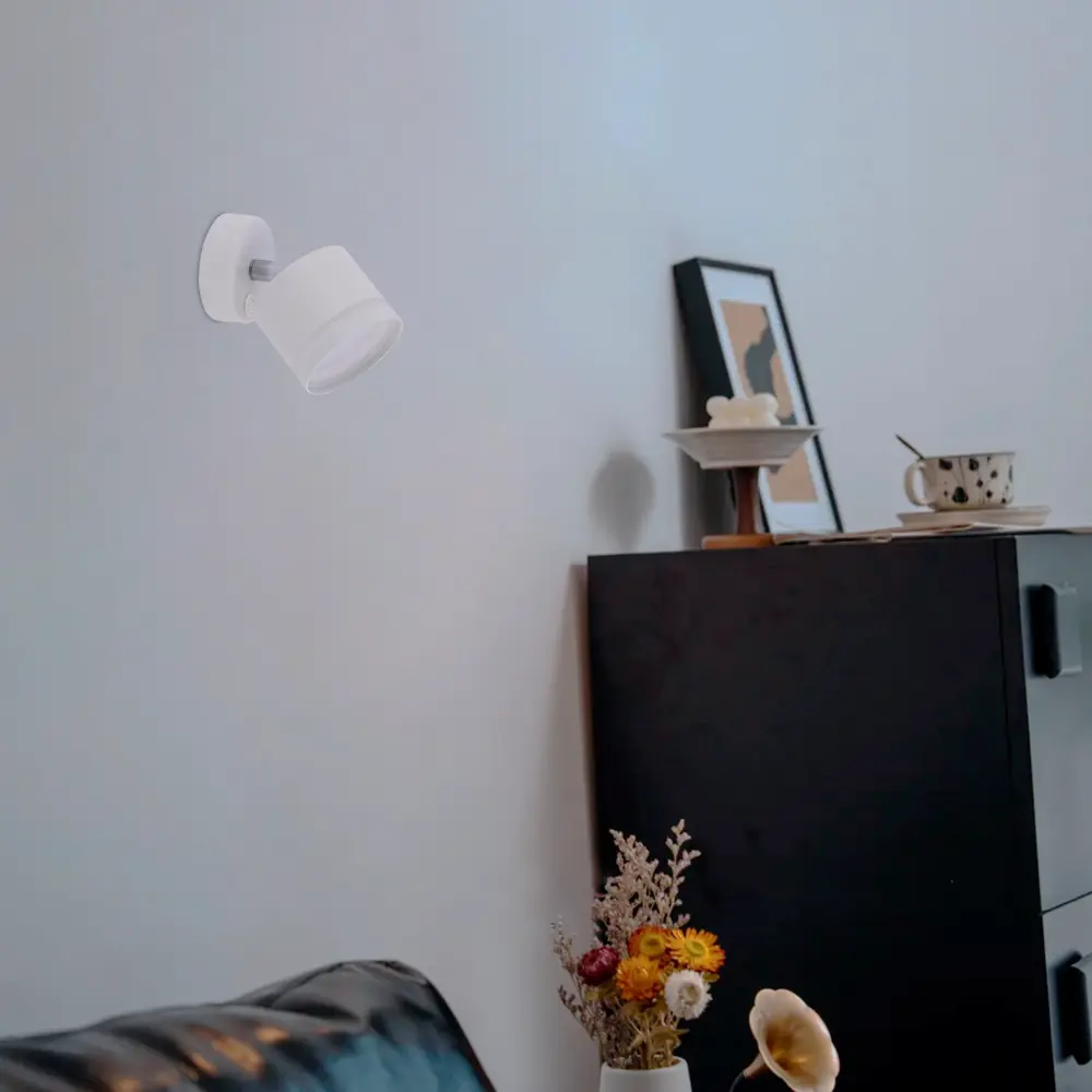 Светильник бра настенный Schaffner Talco цвет белый STLM-2100885 - Вид №9