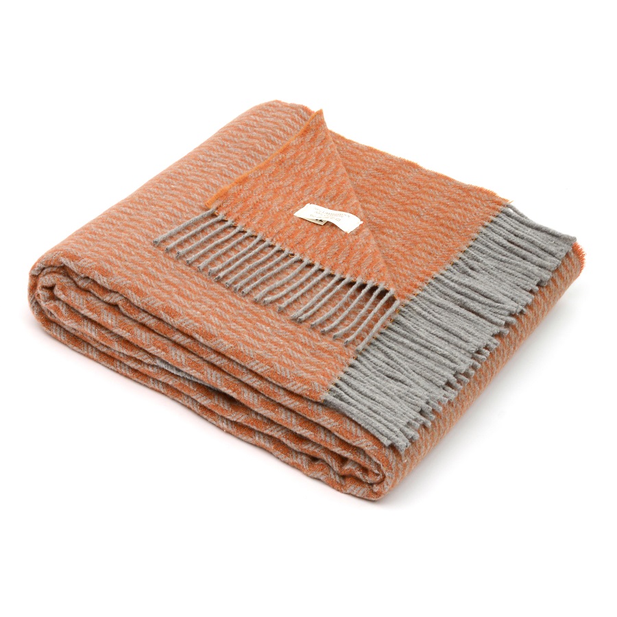 Плед Grifone, 130х200 см, оранжевый MARZOTTO GRIFONE0002 - Вид №2