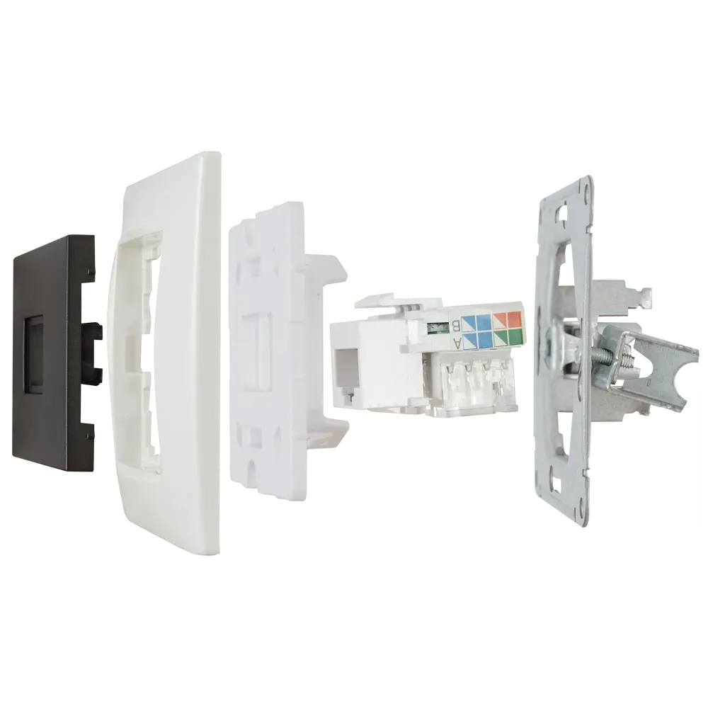 SYSTEME ELECTRIC - Компьютерная розетка W59 Deco для интернета 82797862 STLM-0036015 - Вид №4