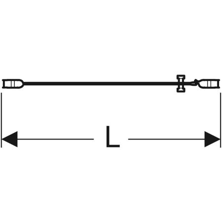 500.910.00.5 Распашная дверь IDO Showerama 10-0 Geberit  - Вид №2