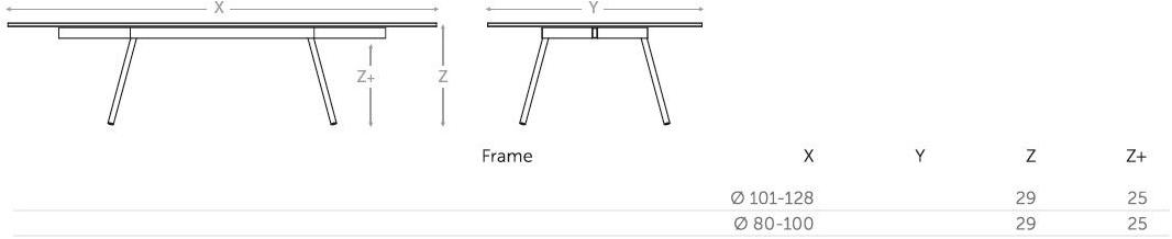 Joli Низкий ксерамический журнальный столик для гостиной sun-id-1459415 - Вид №2