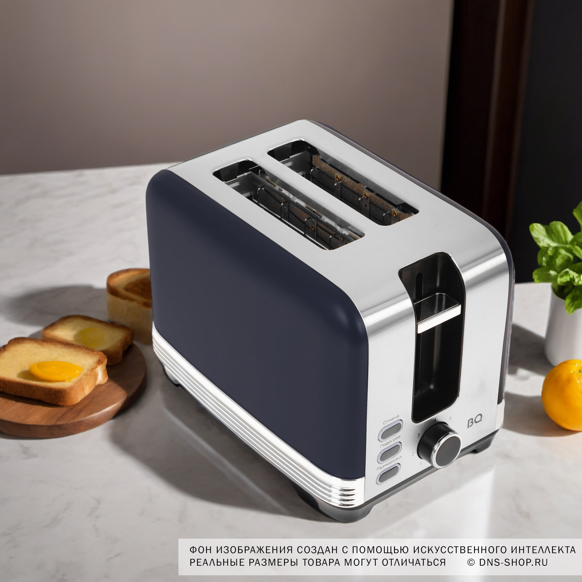 5350307 Тостер BQ T1000 синий STDN-0057889 - Вид №8