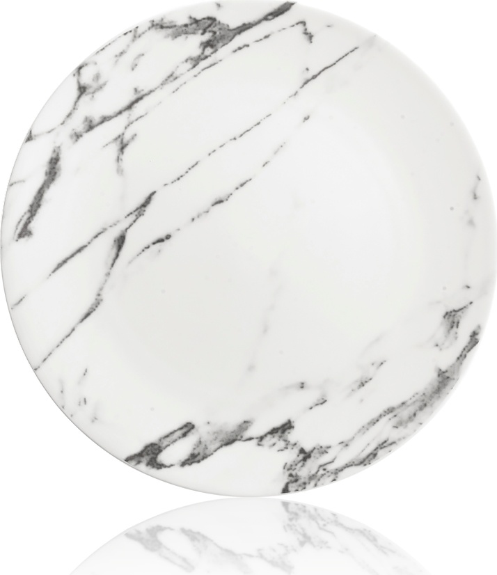 10578982 Dibbern Тарелка закусочная Dibbern "Каррара" 21см Фарфор костяной 