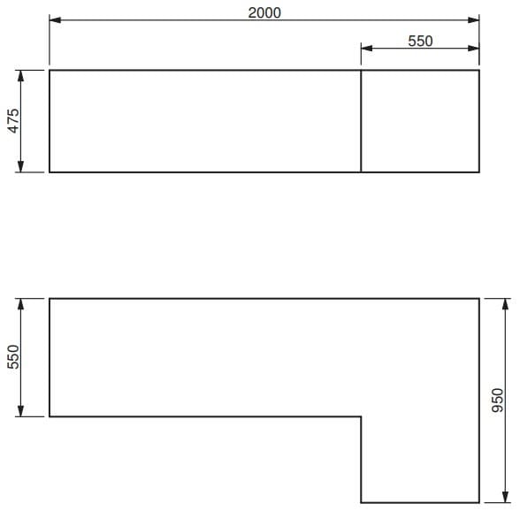 Модульная скамья из пены QM без спинки Quinze & Milan ARCH-00023002 - Вид №3