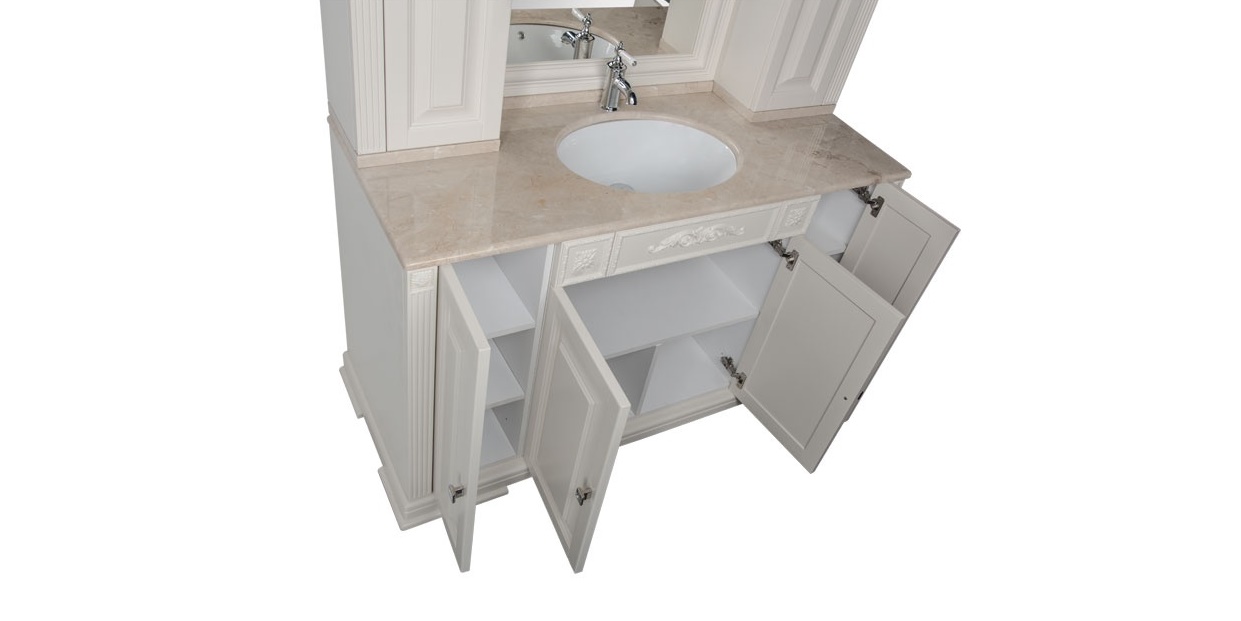 Комплект мебели Aquanet Кастильо 140 слоновая кость 00182697 - Вид №3