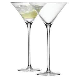 Набор бокалов для коктейлей bar 275 мл, 2 штуки LSA INTERNATIONAL BAR 00-3863155 Прозрачный