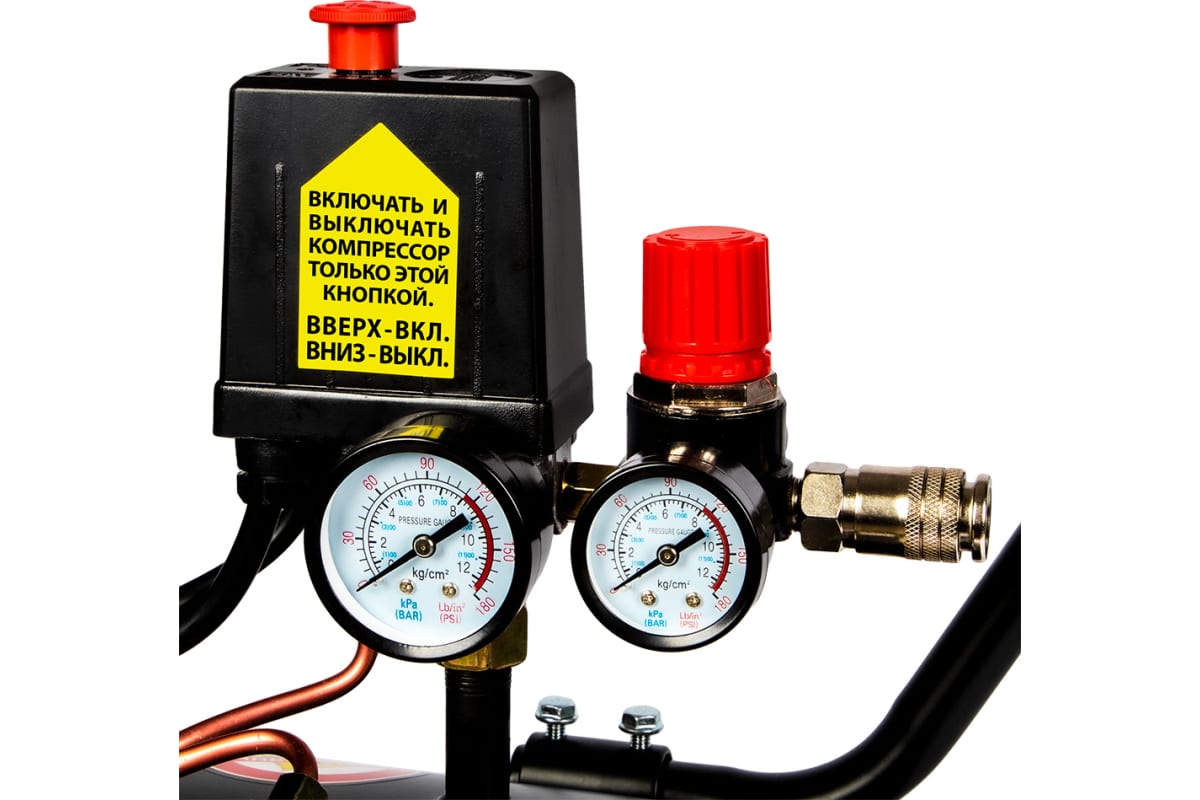 Компрессор поршневой безмасляный Quattro Elementi PACIFIC 50-400 9014349 STDN-0035291 - Вид №1