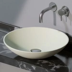 L257130 Накладная раковина на столешницу  круглая A. e T. Italia THIN