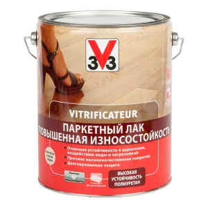 Лак паркетный V33 прозрачный 5 л