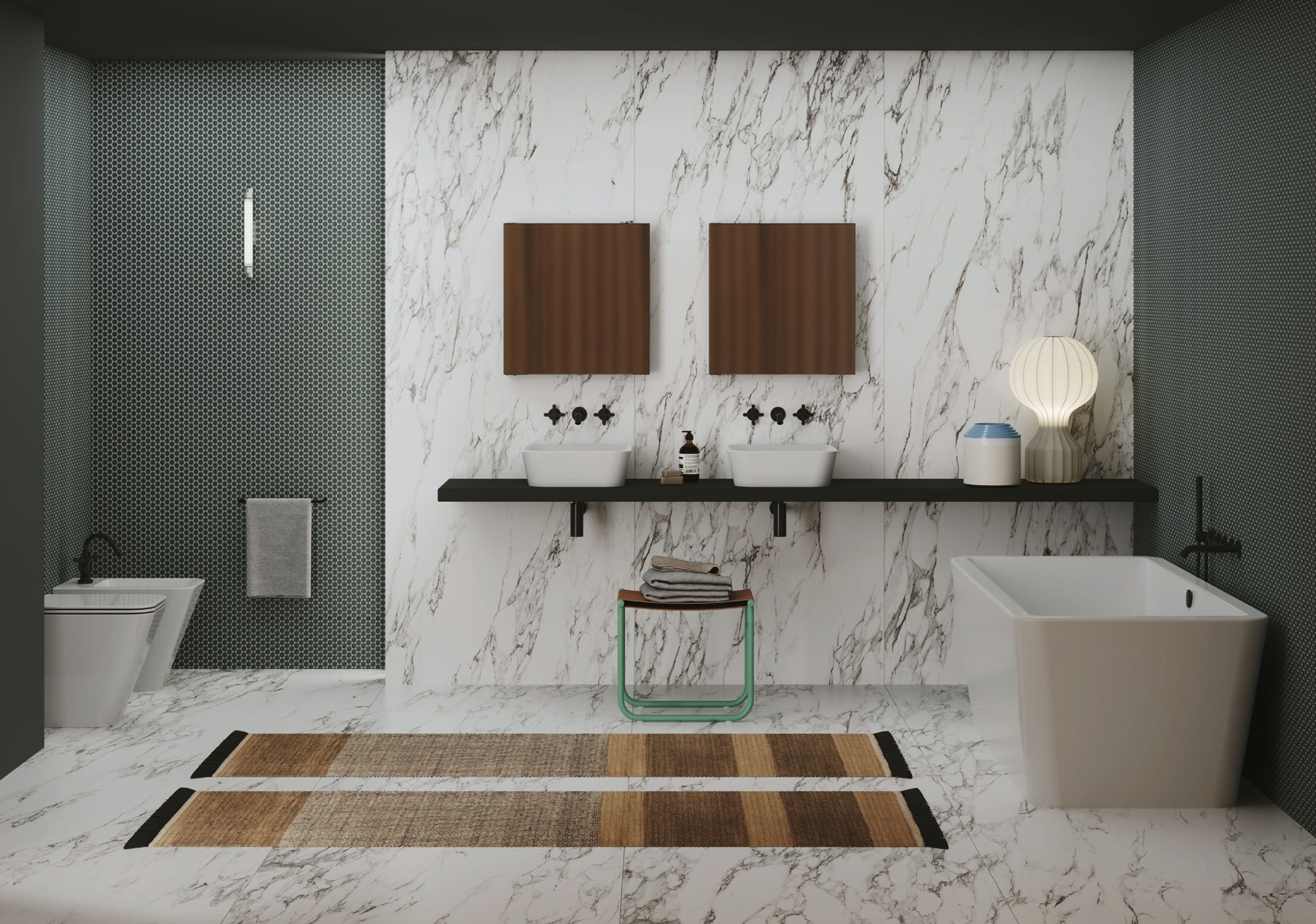 Напольное керамическое биде Azzurra Ceramica Сборка ARCH-00131558 - Вид №2