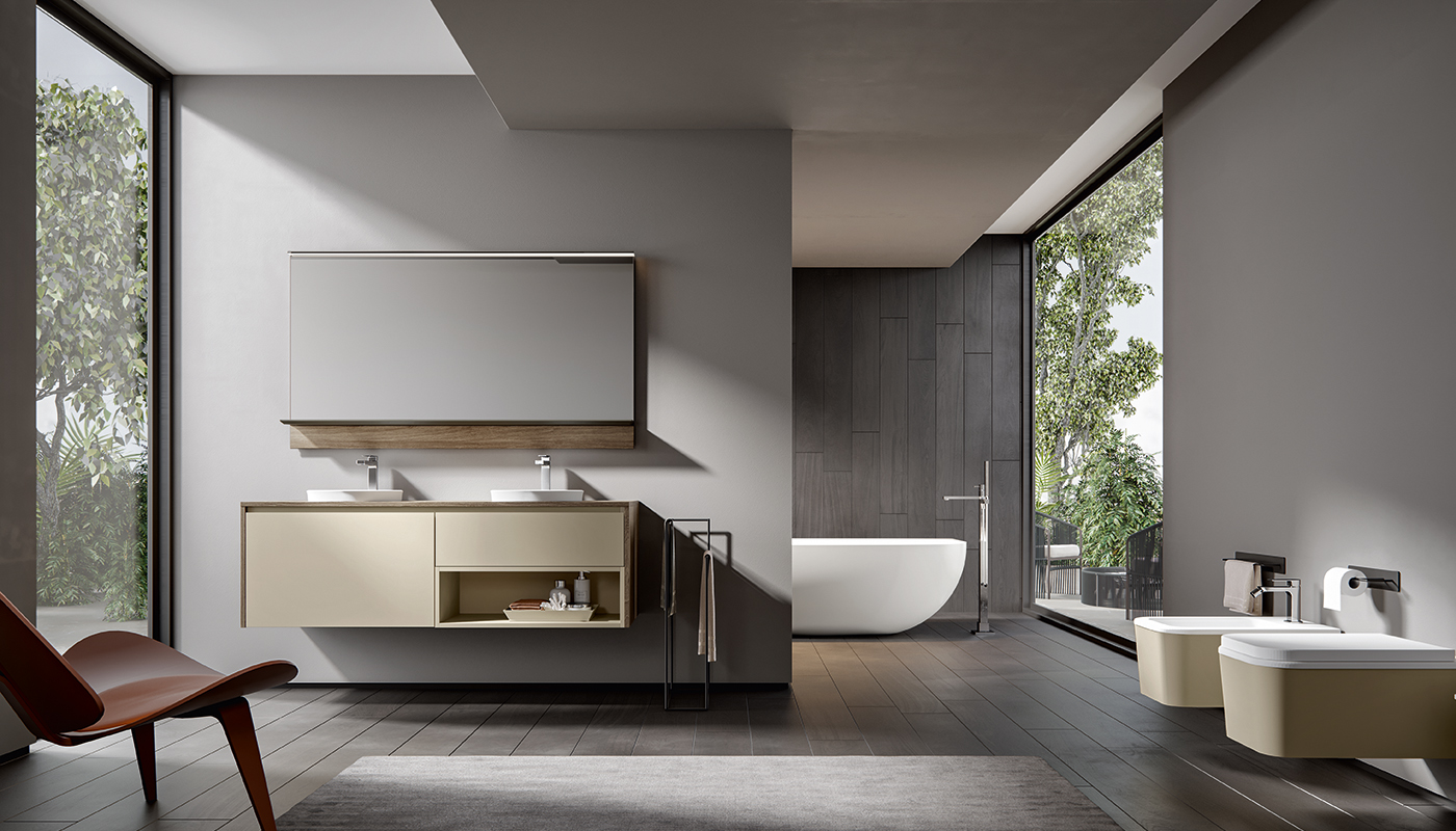 Edone МЕБЕЛЬ ДЛЯ ВАННОЙ с мягкими и элегантными линиями sun-id-2009029 - Вид №23