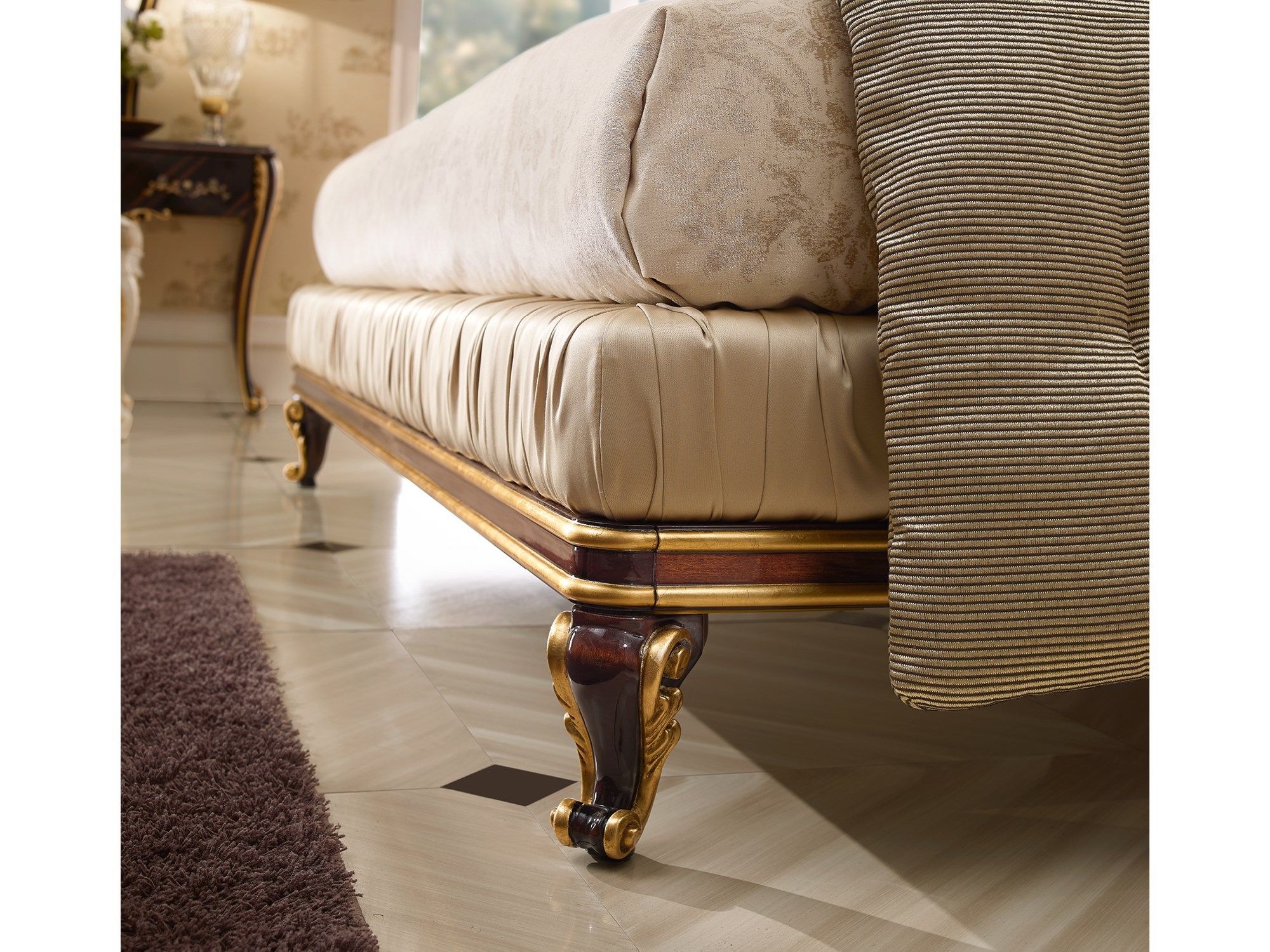 Двуспальная кровать с мягким изголовьем A.R. Arredamenti Ricasoli ARCH-00099457 - Вид №3