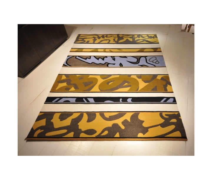 Ковер ручной работы с прямоугольным рисунком Garbarino GRAFFITI ARCH-00102607 - Вид №1