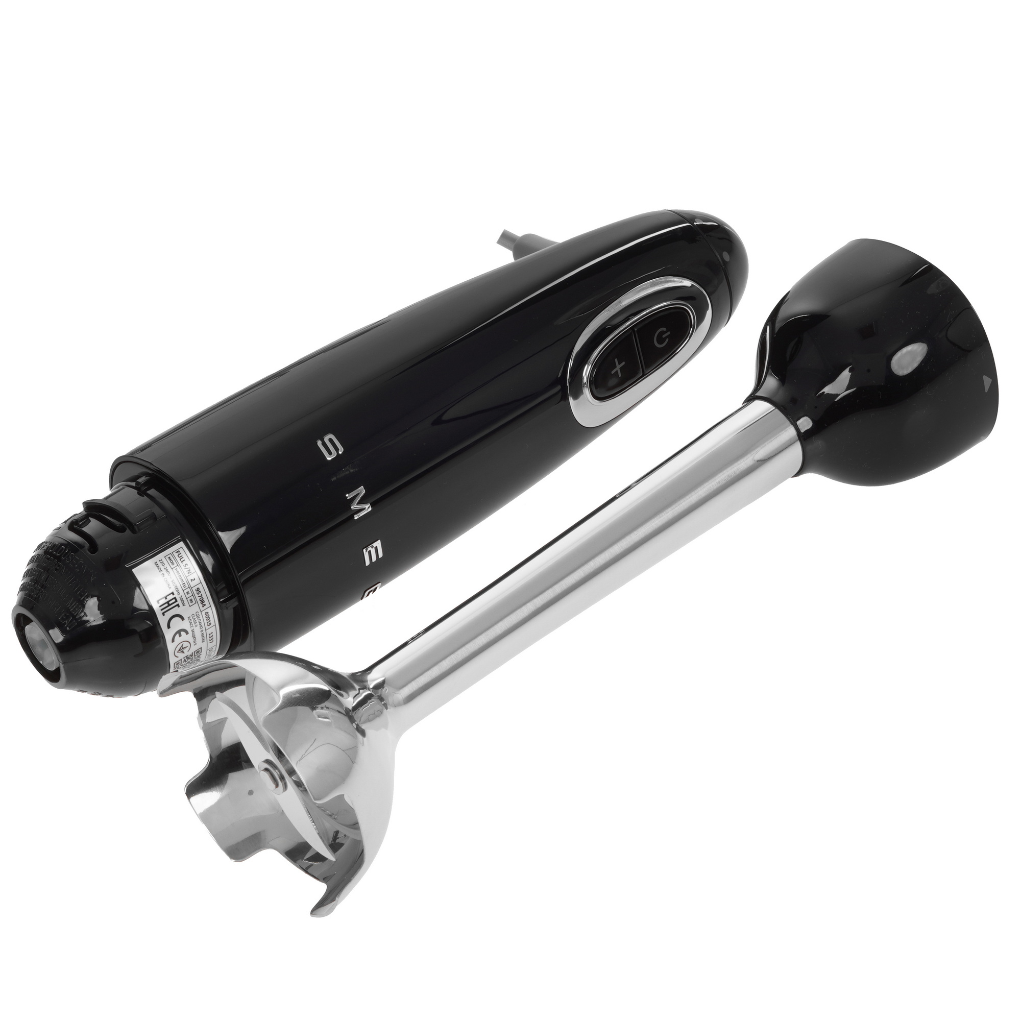 5622205 Блендер погружной SMEG HBF03BLEU черный STDN-0063486 - Вид №7