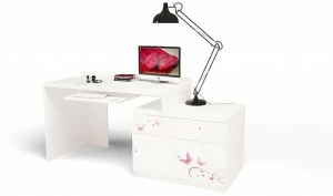 Стол модульный ABC-KING Г Тумба 400+400 Фея левый