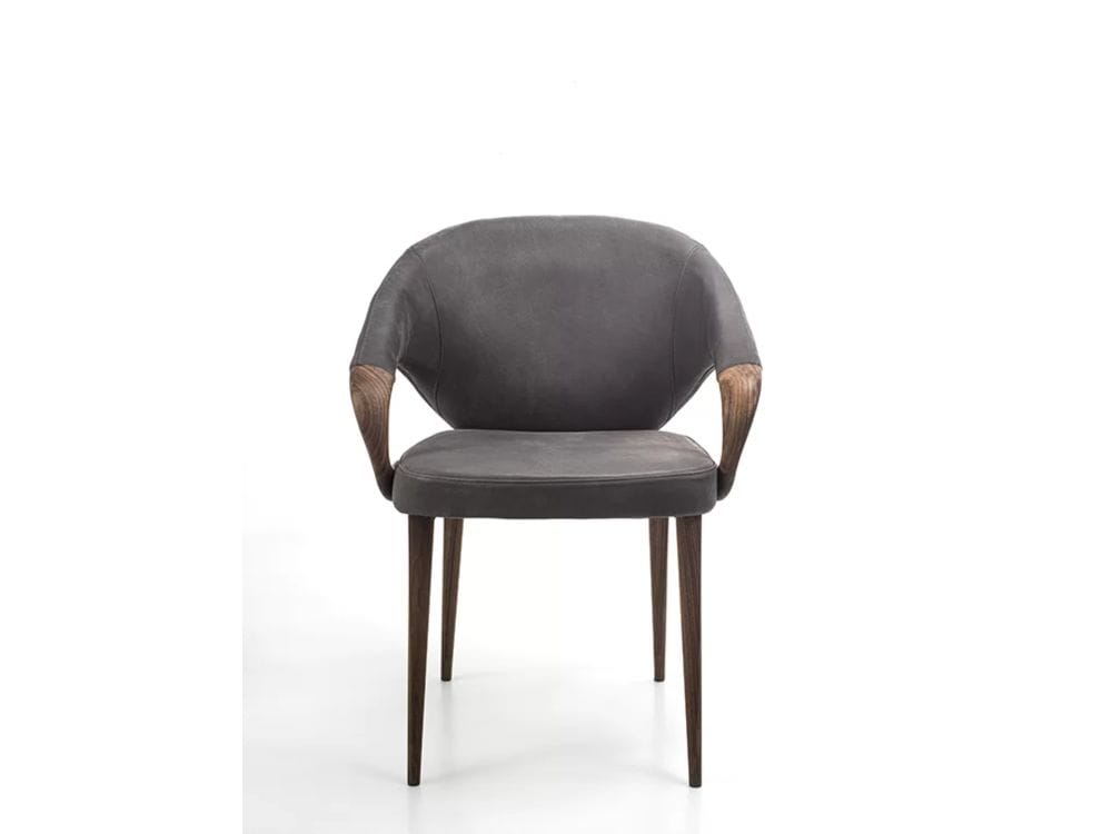 Тканевый стул с подлокотниками Riva 1920 THEORY ARCH-00035010 - Вид №1