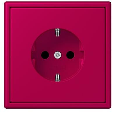 JUNG Пластиковая электрическая розетка Ls 990 les couleurs® le corbusier sun-id-1370154 - Вид №45