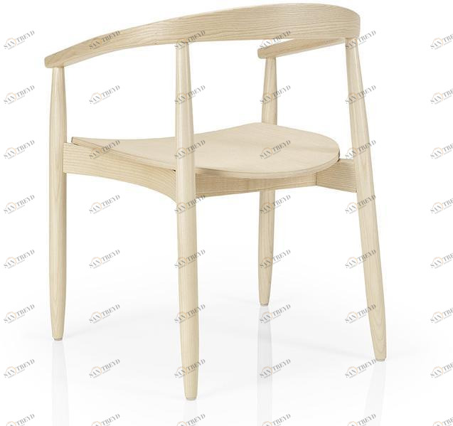 JMS Деревянный стул для ресторана с подлокотниками Joanna M951cww