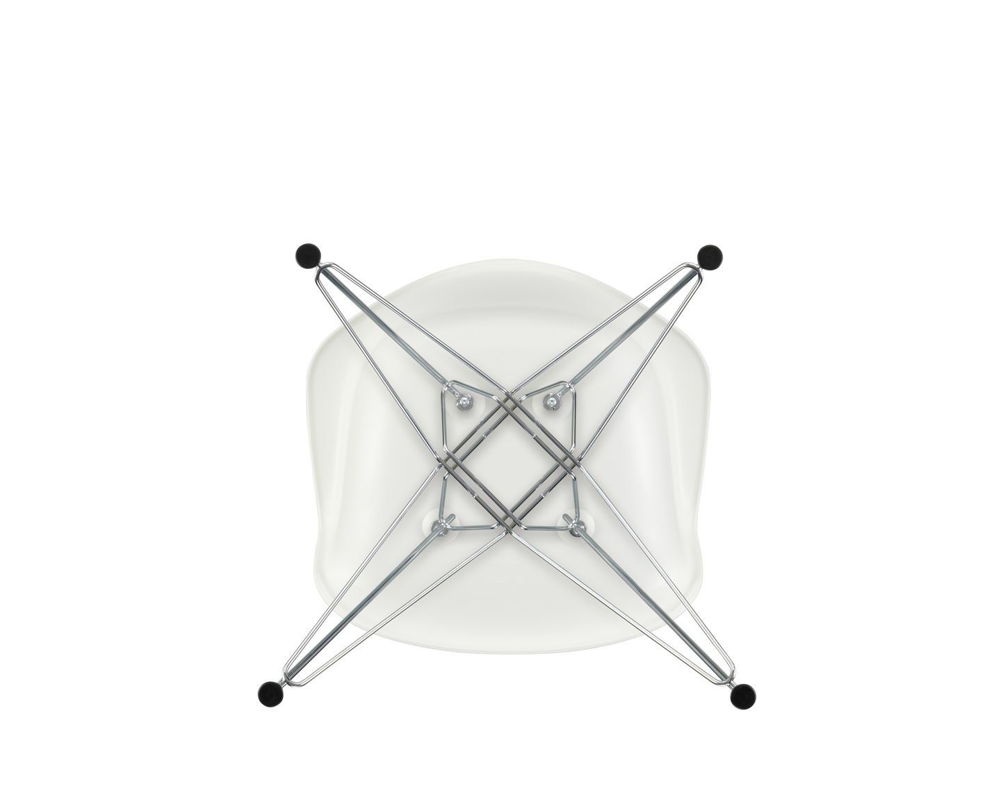 Стул с подлокотниками из полипропилена и ткани VITRA Eames Plastic Chair ARCH-00117709 - Вид №21