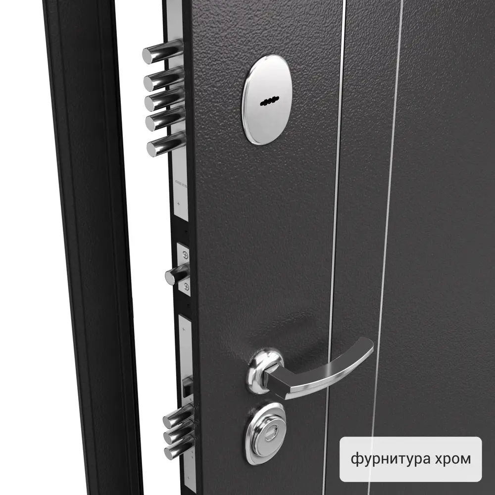 Дверь металлическая Контрол Танганика, 880 мм, правая, цвет белый TOREX STLM-2156037 - Вид №7