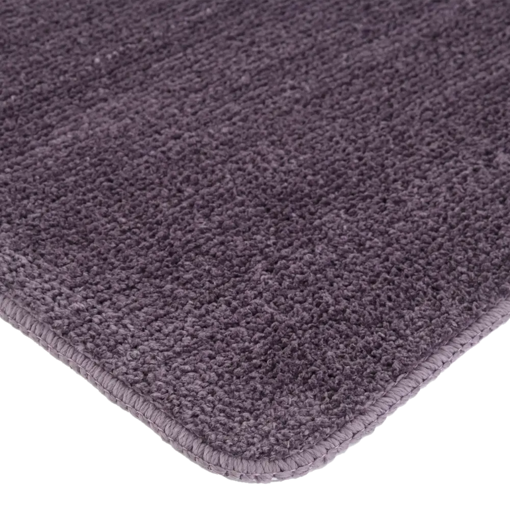 Коврик для туалета Swensa Presto 50x50 см цвет тёмно-фиолетовый STLM-2000311 - Вид №1