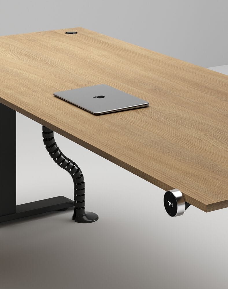 Деревянный регулируемый по высоте угловой стол с системой люверсов WORKSPACE MAX TRIPLE MOTOR ARCH-00114643 - Вид №30