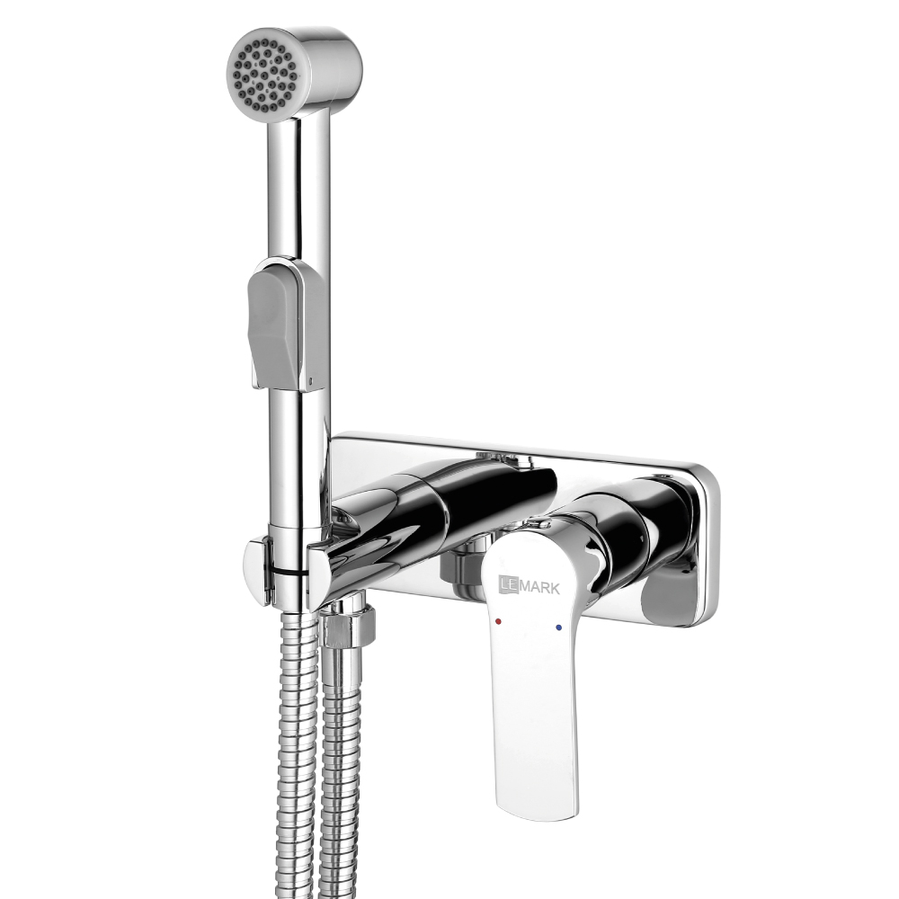 LM1519C Смеситель Plus Grace с гигиеническим душем, встраиваемый LEMARK GRACE - Вид №2