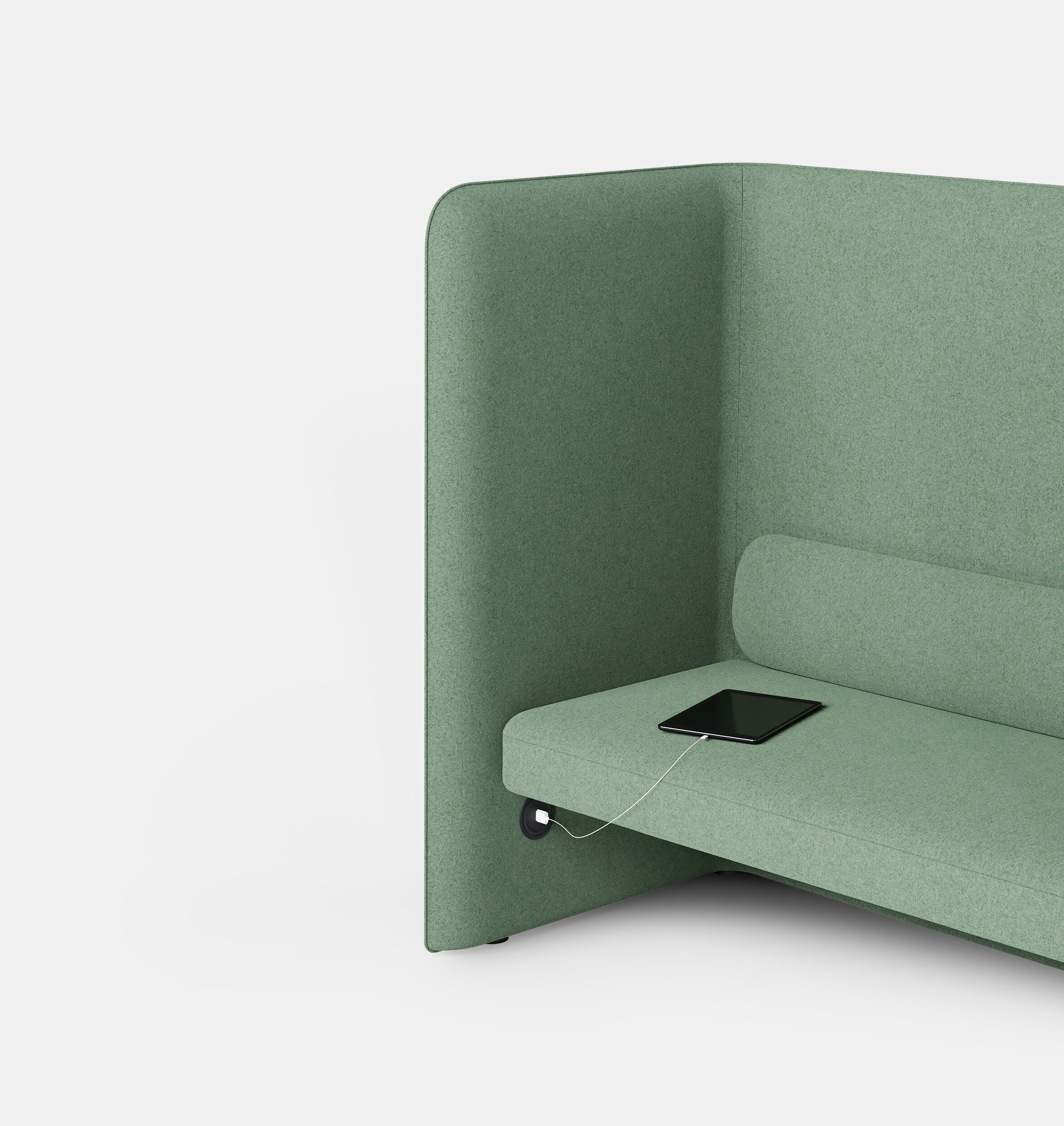 Двухместный стул с высокой спинкой IBEBI Kumo ARCH-00019713 - Вид №4